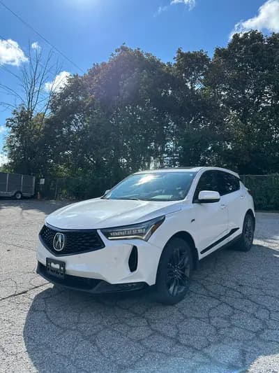 2022 Acura RDX A-spec in White
