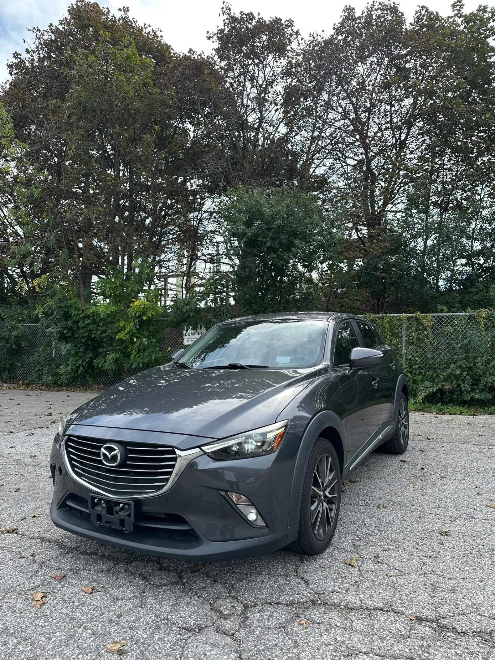 2017 Mazda CX-3 GT, front three quarter view