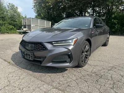 2021 Acura TLX A-Spec in Gray