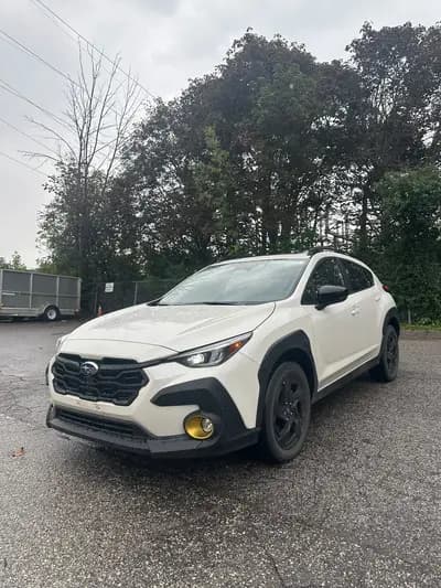 2025 Subaru Crosstrek Onyx in White