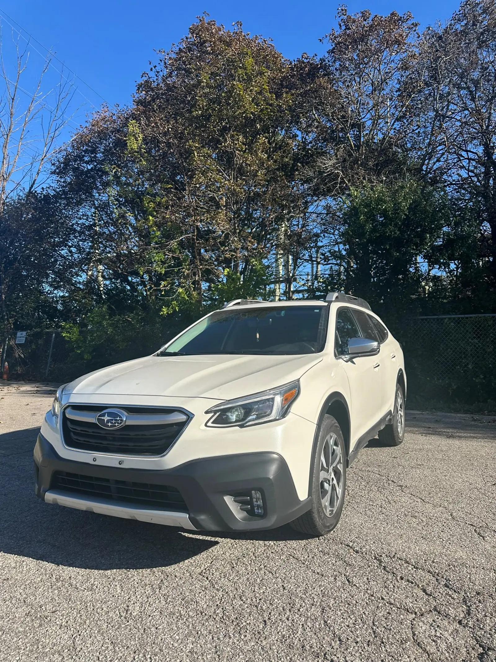 2022 Subaru Outback Premier XT, front three quarter view