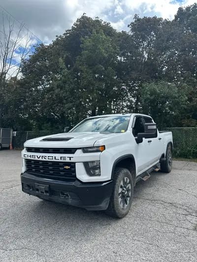 2021 Chevrolet SILVERADO K2500 CUSTOM in White