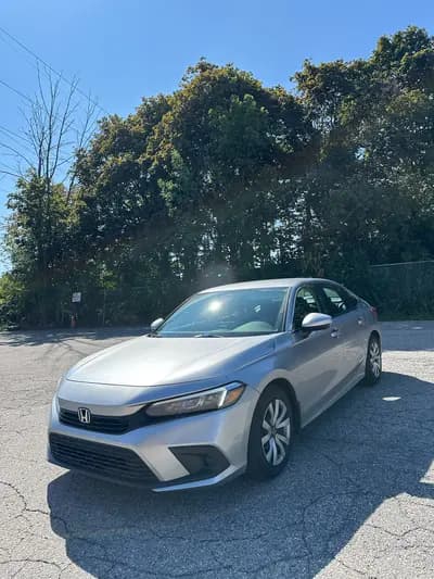 2023 Honda Civic LX in Gray