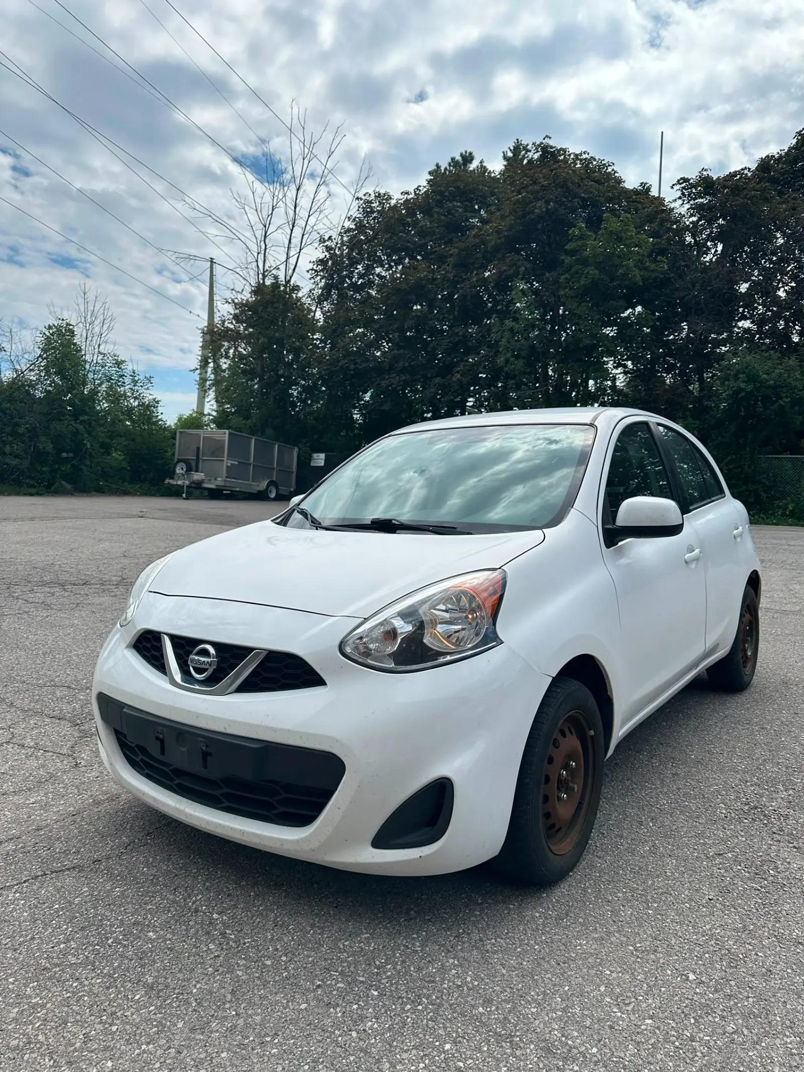 2019 Nissan Micra SV, front three quarter view